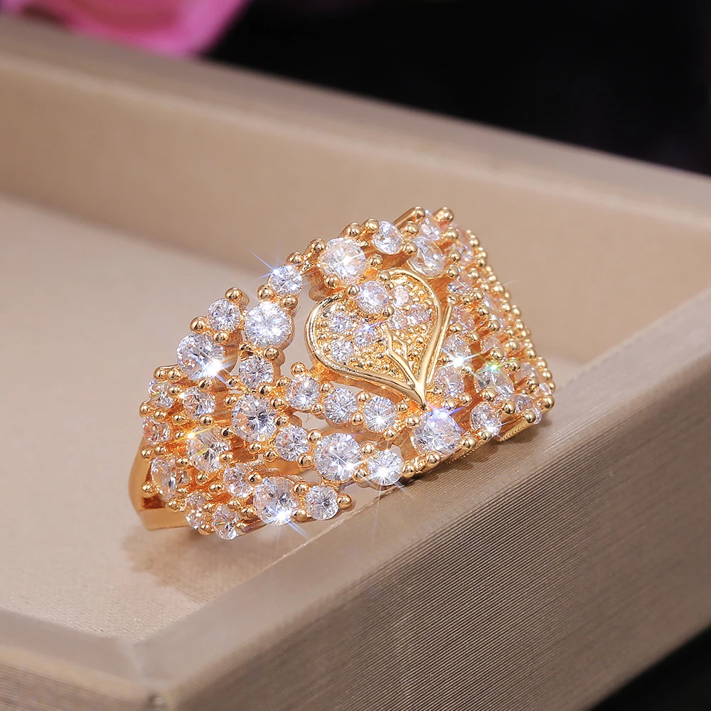 Huitan роскошные ювелирные изделия из чистого со стразами с фианитами в форме