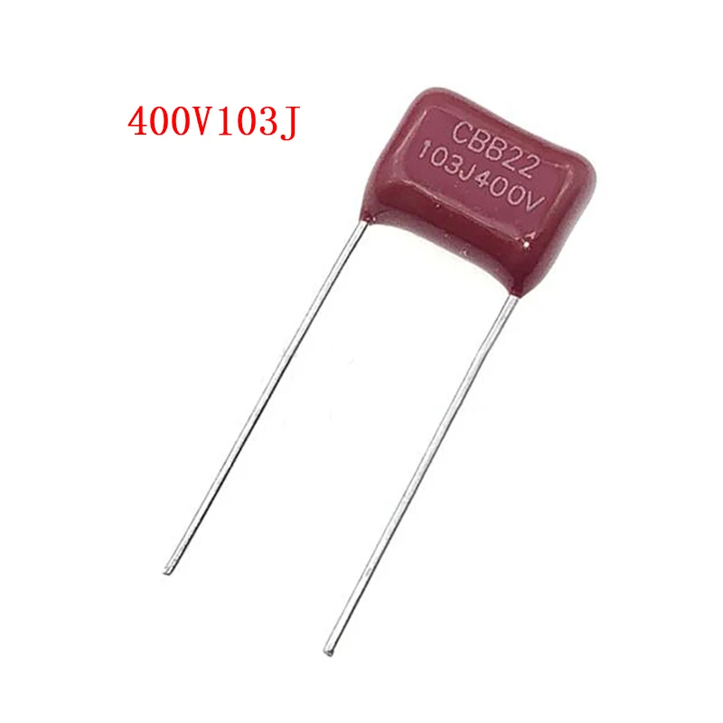 10 шт. 400V103J 0 01 мкФ 10NF 103 400V Шаг мм CBB полипропиленовый пленочный