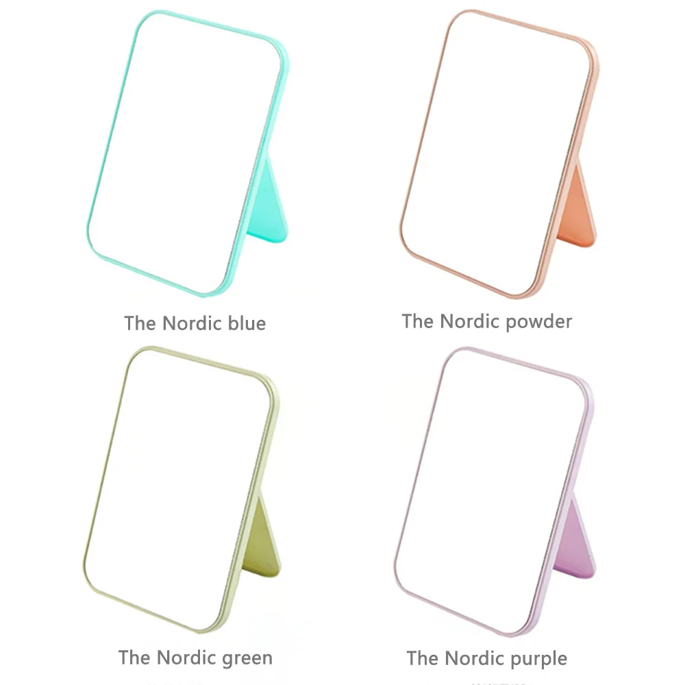 Зеркало для макияжа настольное портативное зеркало четыре типа