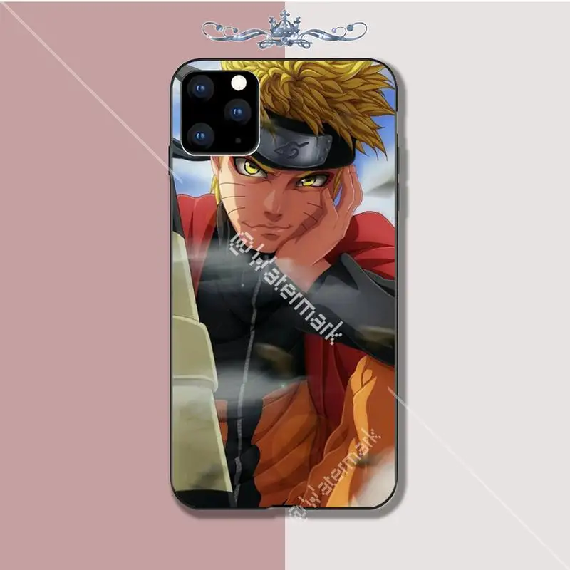 

Naruto Sasuke Kyuubi Kitsune Silicone phone cover case for iphone se 2020 6 6s 7 8 plus x xs max xr 11 12 pro max funda