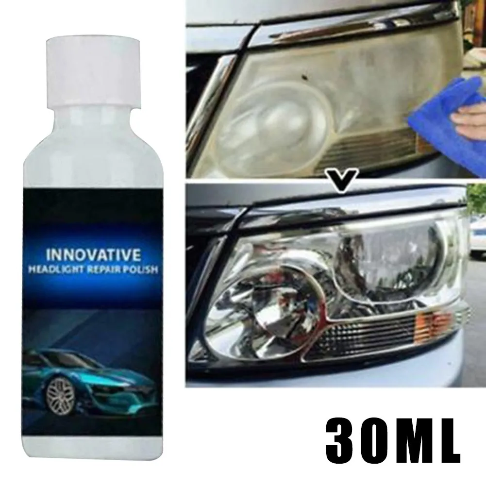 

30ml Headlight Repair Fluid Accessory Car Oxidation Polish Replacement