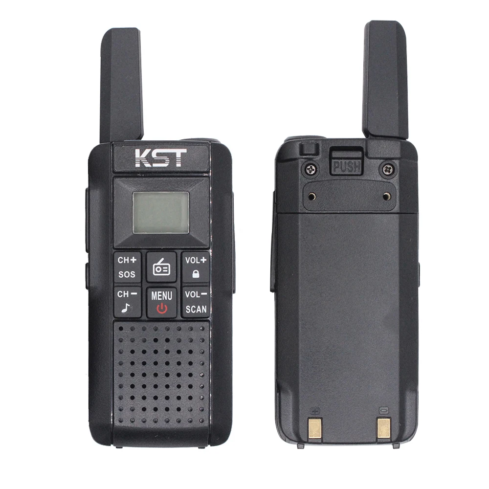 Рация V2 PMR446 LPD433 77 каналов с литий ионным аккумулятором 1800 мАч сертификация CE 155