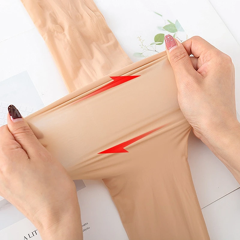 

Sexy Pantyhose Seamless Stockings Women Pantyhose Skinny Leg Tights Elastic Magical Stockings Transparent Shiny Tights