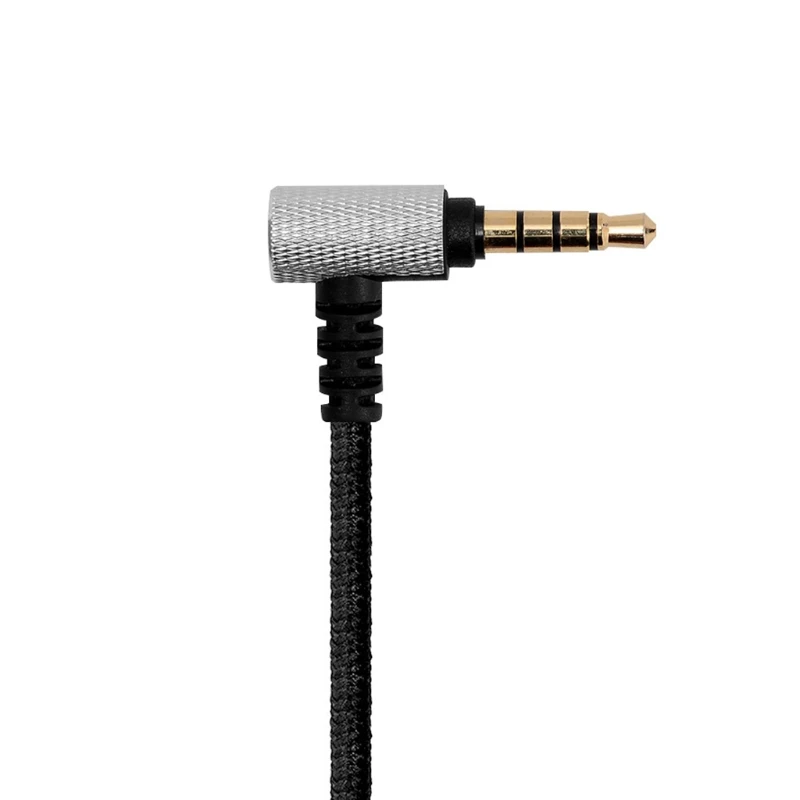 

3.5mm Replacement -Audio Cables Cord With Mic Volume Control Aux Cable For Meizu HD50 Headphones For SHB880