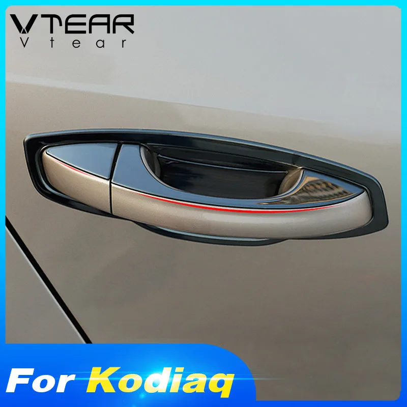 Vtear для Шкода Кадиак Skoda Kodiaq шкода кодиак аксессуары крышка дверной ручки