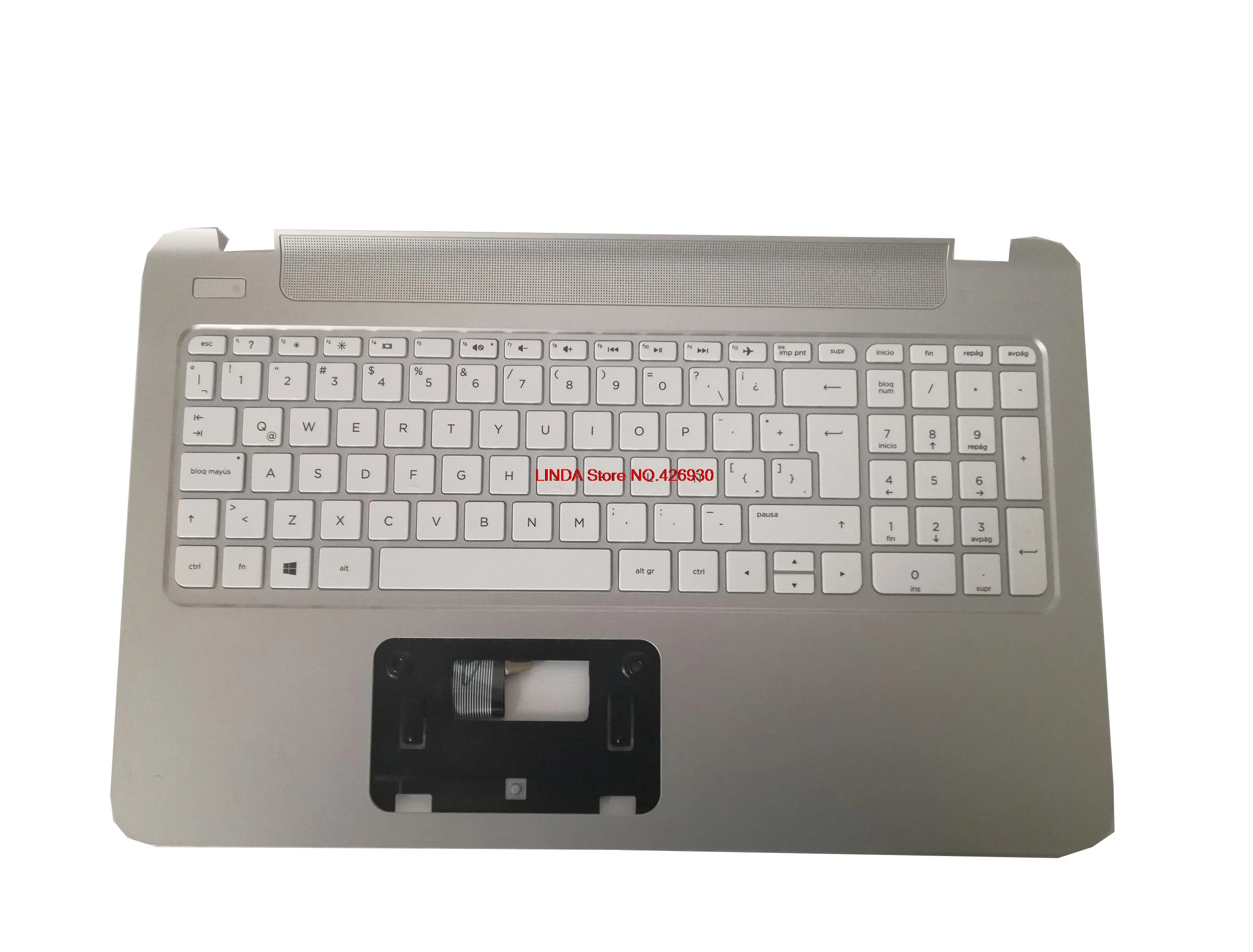 Laptop PalmRest&ampkeyboard For HP 15-P000 15-P004LA 15-P204LA C Shell Latin America keyboard 95% new 762530-161 2B-08630Q100 | Компьютеры