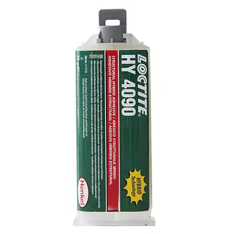 

Строительный клей Loctite HY4090 с высокой вязкостью, быстрое отверждение, низкое отбеливание, двухкомпонентный клей из эпоксидной смолы 50 мл
