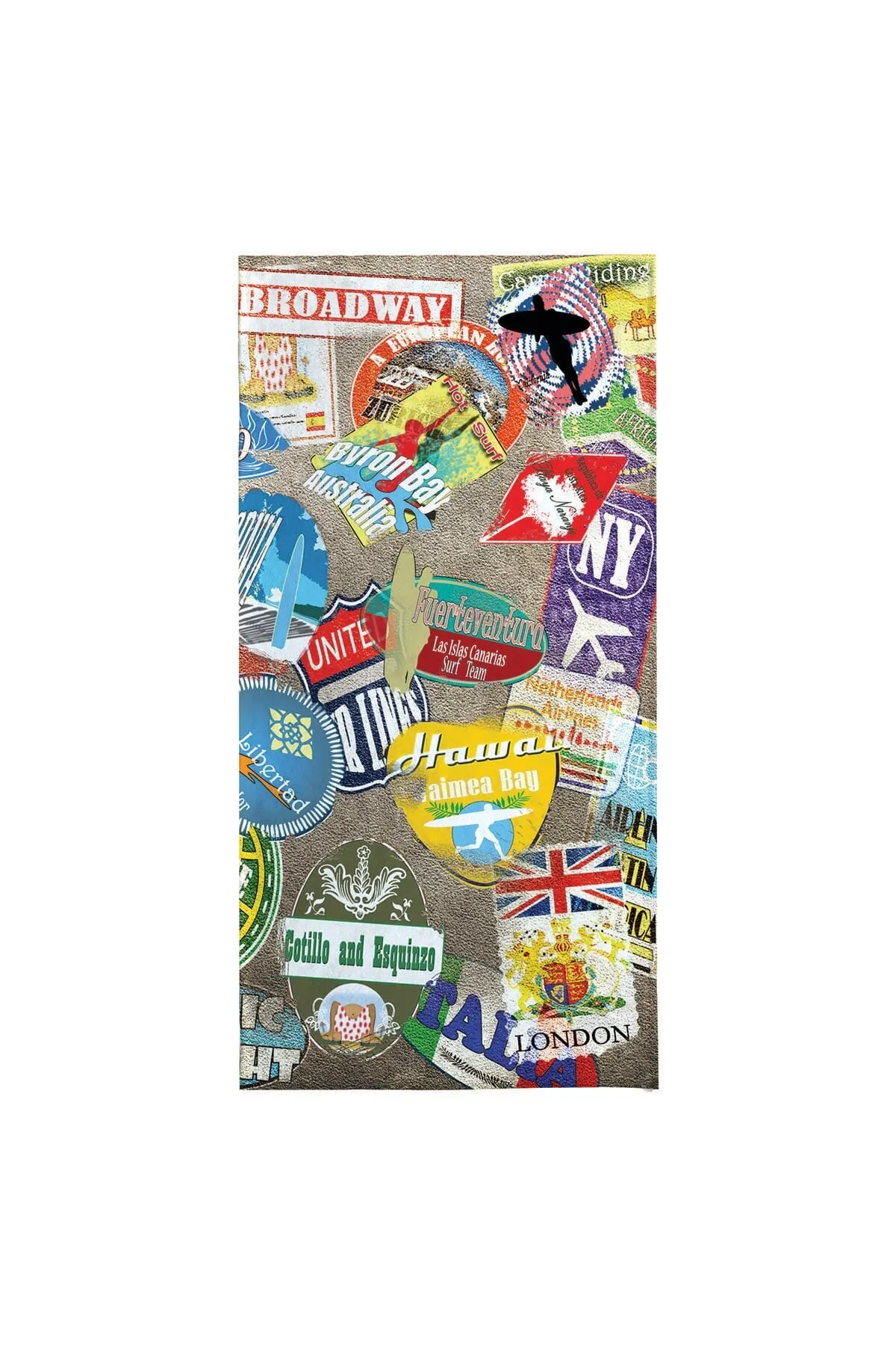 

Beach Towel Beach towel Soft Textured Water Absorbing Quick Dry