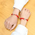 2 шт. магниты для пар притягивают друг друга креативный красный веревочный браслет амулет привлекательный браслет ювелирные изделия дружба подарок для влюбленных пар
