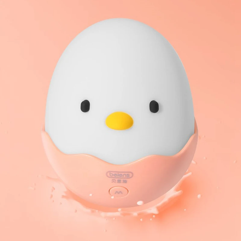 Музыкальная погремушка с динамическим балансом Beiens для цыплят грызунок мигающая