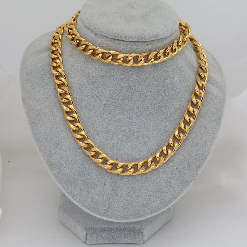 Ожерелье с французской цепью шириной 6 мм классическое модное колье из панцирной