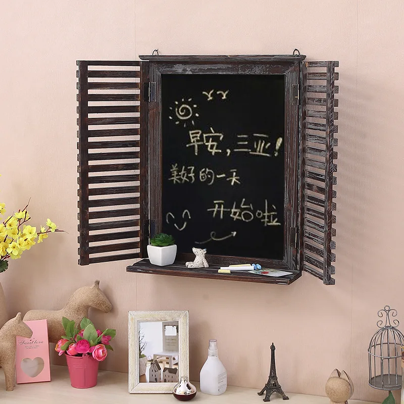 

American Country Retro Old Decoration Message Board Wall Decorations Living Room Vintage Decor Outdoor Placas Household Eg50zs