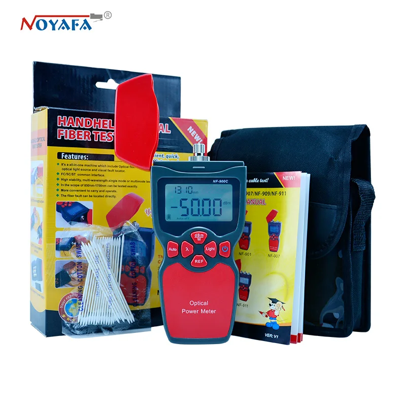 NF-900 портативный измеритель оптической мощности для поддержки 6 видов длины волны