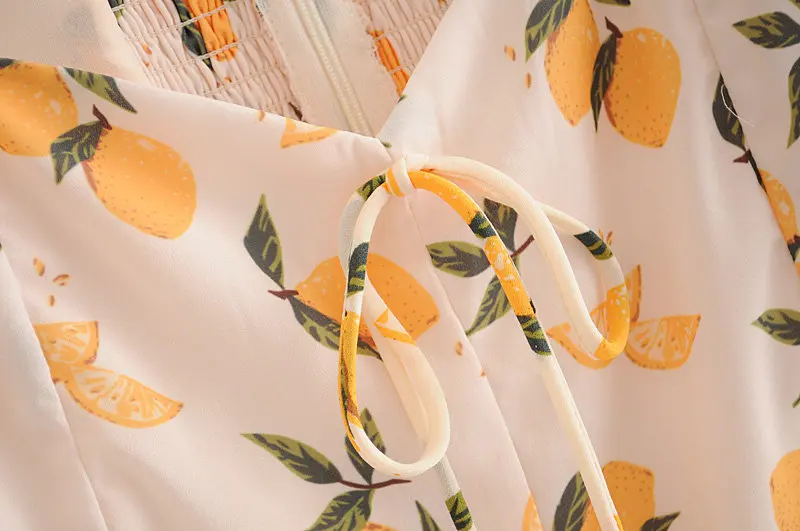 Женская блузка с квадратным вырезом Bazaleas винтажная коротким рукавом и принтом