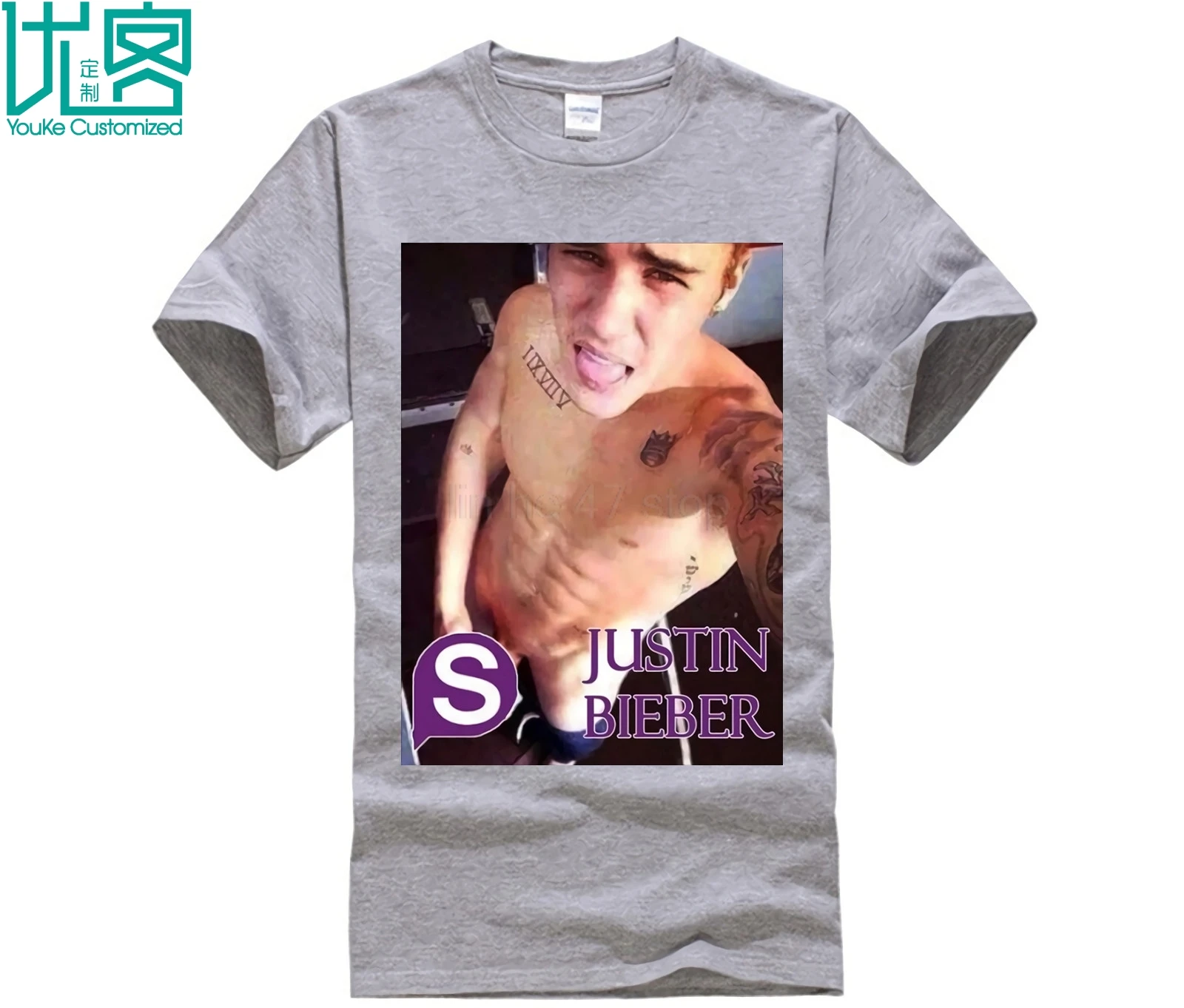 Джастин Бибер скайп голый рубашка 155 футболка ЛГБТ гей порно Обнаженная