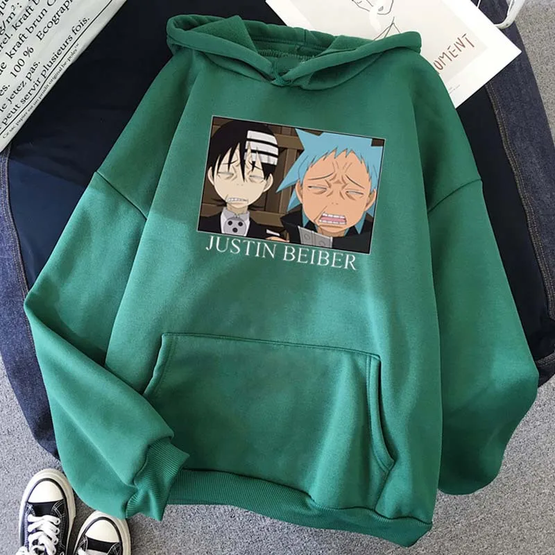 

Riman Soul Eater men's hoodie fashion printed sweater novelty autumn and winter funny tops women's casual all-match sweatshirt
