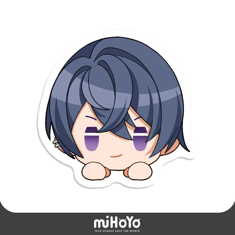 

Anime Tears of Themis Vilhelm Marius Raven Cosplay Acrylic PP Clip Stationery Creative Cute Japanese File Small clip Gifts Prop