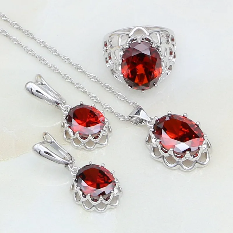 

Комплект из колье и серёг, из серебра 925 пробы, с фианитом