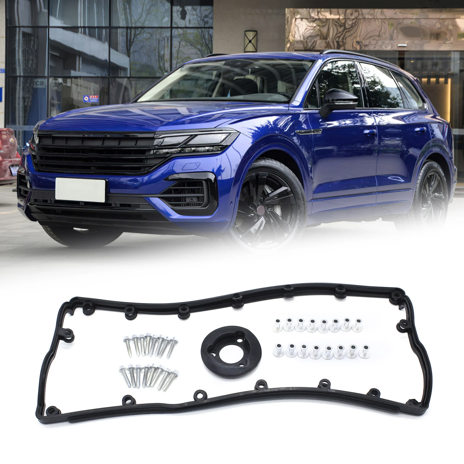 

High Quality Engine Valve Cover Gasket Set Easy to Operate Durable Convenient Cover Gasket for Car Engine Indoor Car Fixing Shop