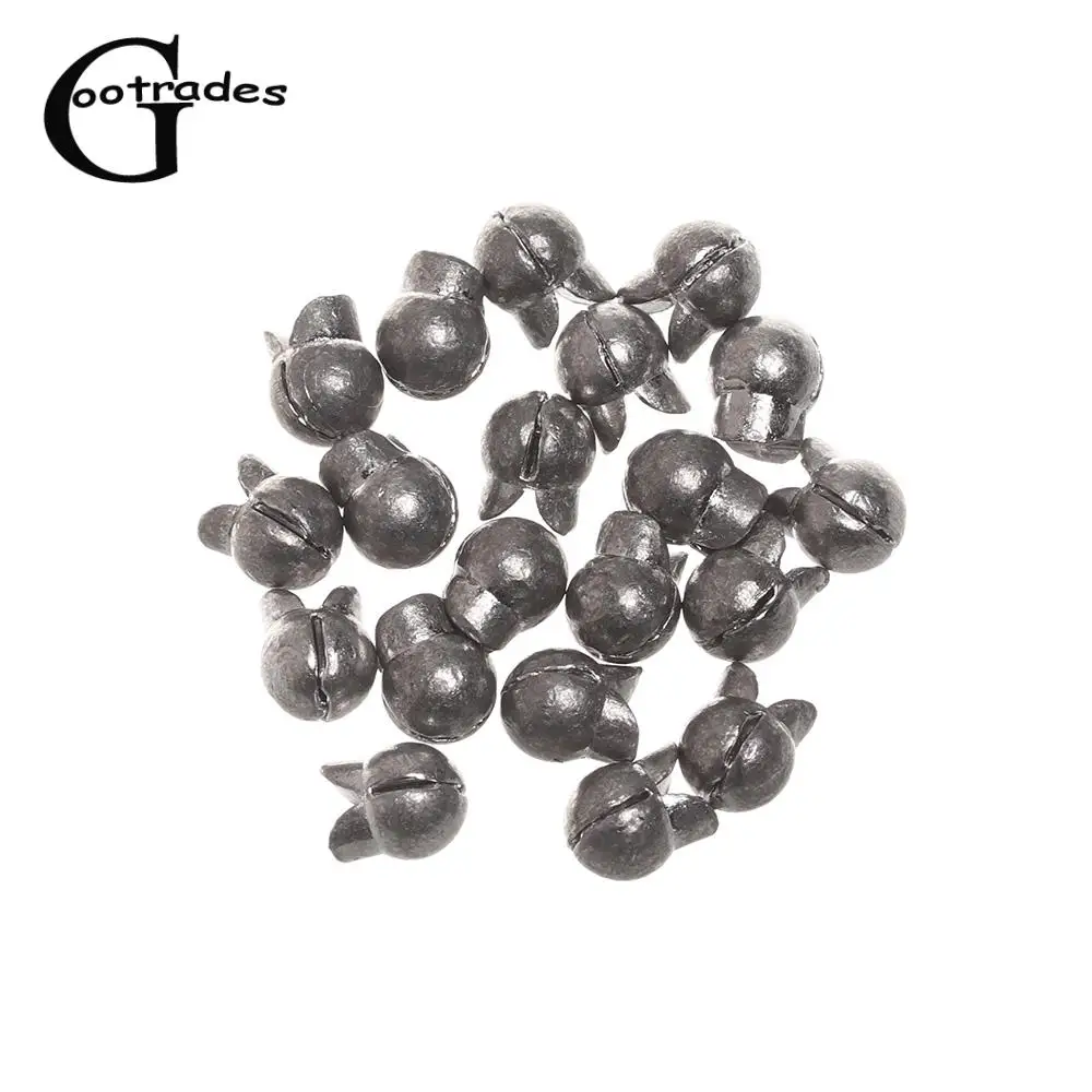 20 шт./компл. свинцовые рыболовные снасти с разрезом | Спорт и развлечения