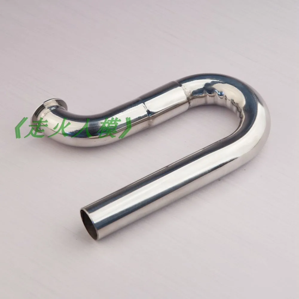 

Gasoline exhaust pipe bending before ship suitable for catamaran built-in exhaust pipe