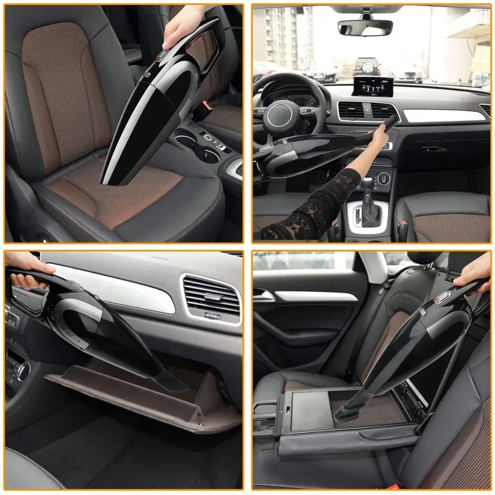 Портативный беспроводной ручной пылесос 120 Вт 6000 ПА Мощное всасывание