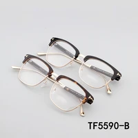 vintage tom for optical eyeglasses frame forde acetate men women reading myopia prescription glasses tf5590 with original case