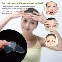 5pcs silicone anti wrinkle face forehead sticker cheek chin sticker facial eye patches wrinkle removal face lifting care tools