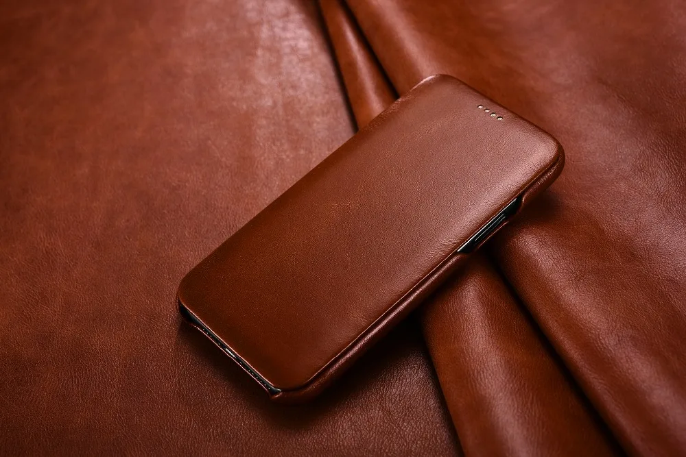 Флип-чехол для iPhone 11, чехол из натуральной кожи для iPhone 11 Pro Max, натуральная кожа, защитный чехол для iPhone XR X XS Max
