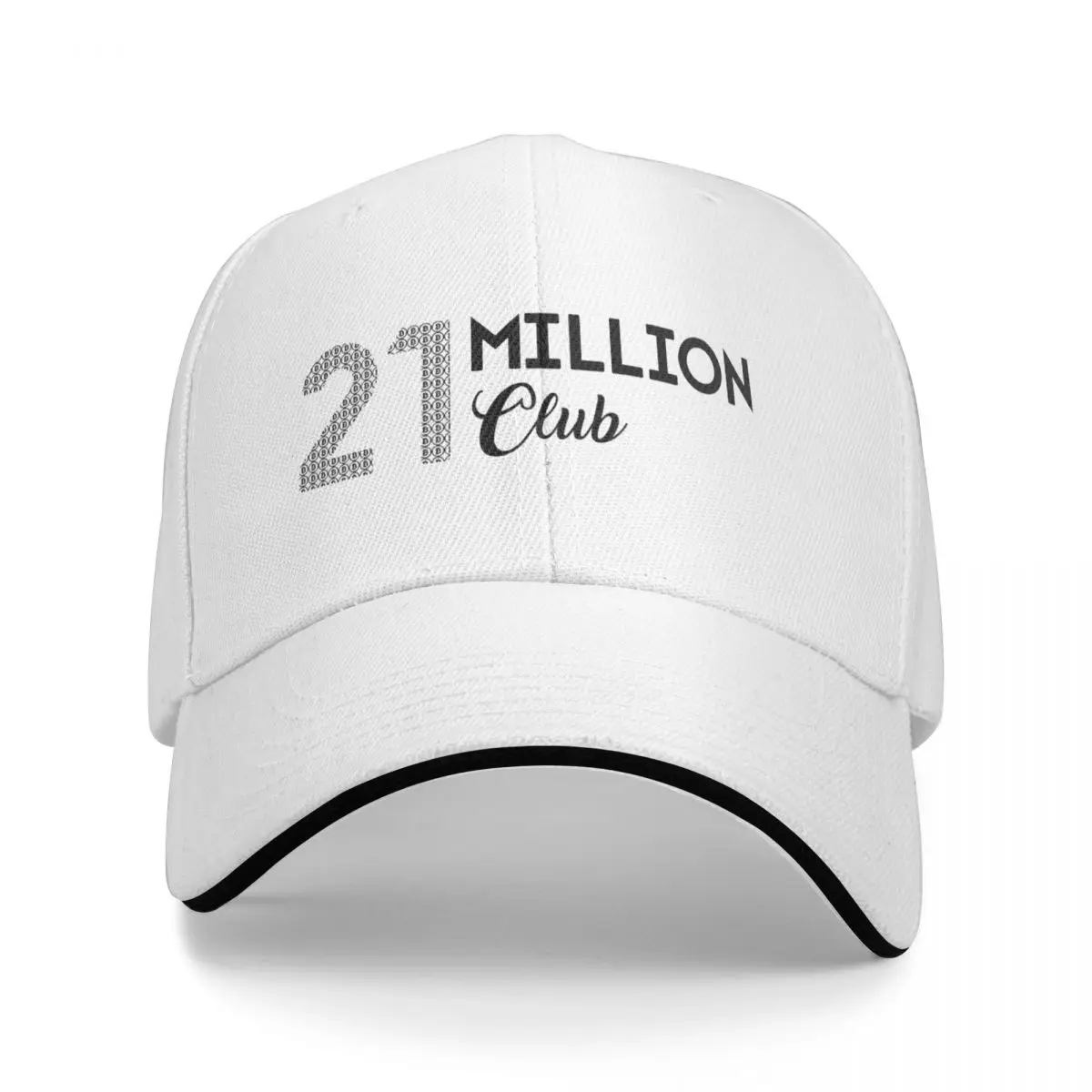 

21 Million Club Bitcoin Art Premium Promo Men's and Women's casquette Print Anime fishing hip hop Unique casquette