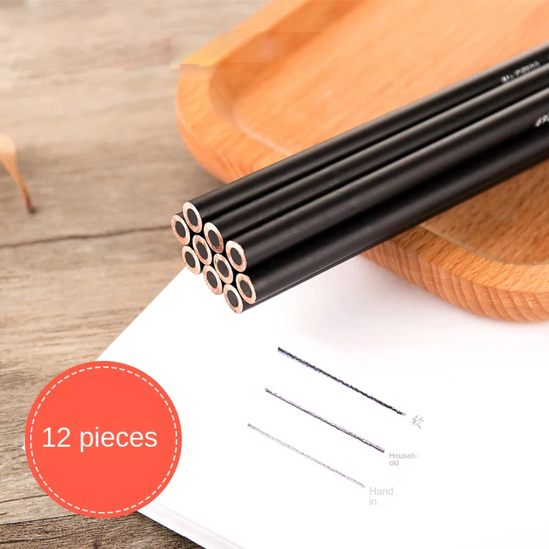 Карандаш для зарисовок студенческий 12 шт.|Простые карандаши| |