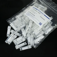100pcslot 2ml sterile plastic cryogenic vials freezing tube with screw cover cell microbial cryopreservation