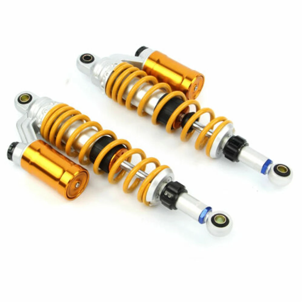 

13.5" 340mm Motorcycle A Pair Air Shocks Absorber eye to eye Moto ATV Gokart