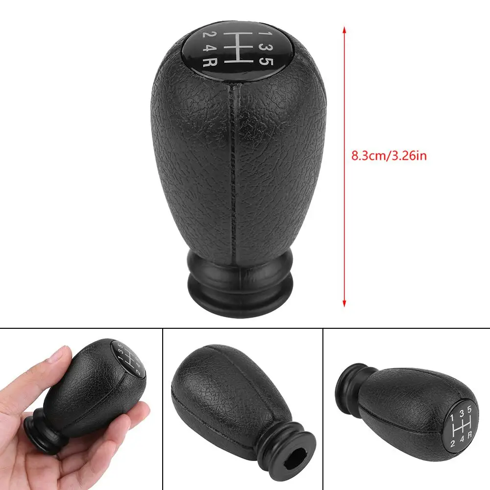 Ручка переключения передач для автомобиля 5 скоростей Рычаг головка Peugeot 207 Citroen