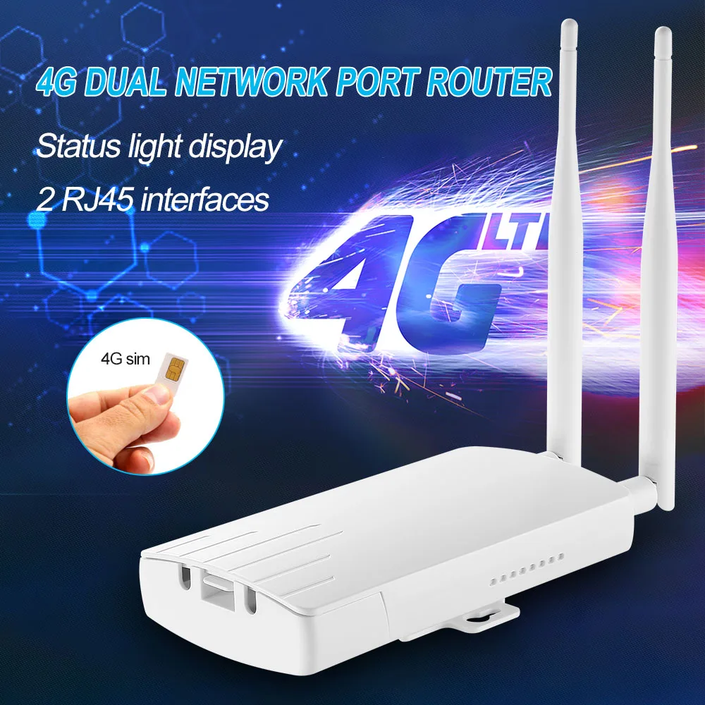 

Wireless 3G 4G SIM Card Router for Wifi Camera 2.4G Repeater 2Pcs 5dbi Anternna 802.11b Wi-Fi Extender GSM/WCDMA/FDD-LTE/TDD-LTE