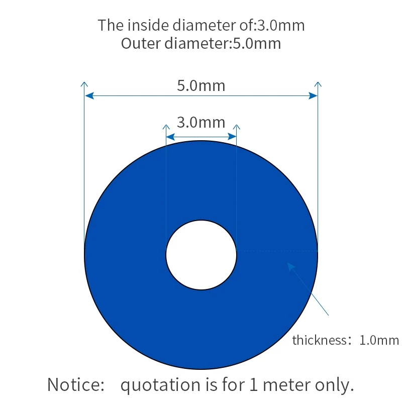 Kamoer PVC Tube Soft Pipe Hose For Peristaltic Pump - Цвет: Blue