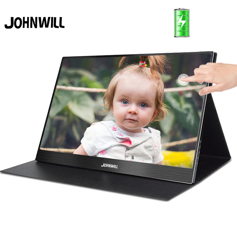 

15.6-inch battery type Type-C HDMI IPS LCD 1080p gaming laptop monitor, suitable for PC PS5 PS4 Raspberry PiXbox Xiaomi switch