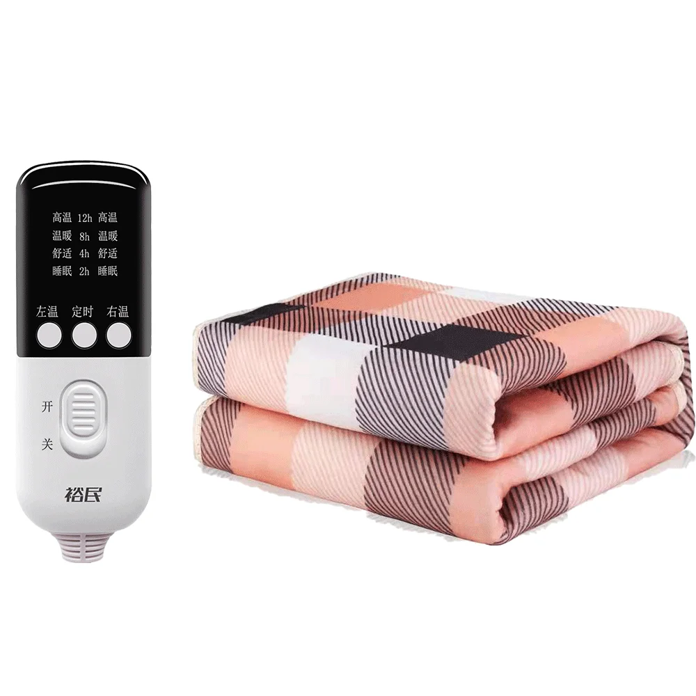 

Electric Blanket Double Bed For Camping Electric Sheets Heating Mattress Blanket Smart Koc Elektryczny Thermal Blanket AA50DR