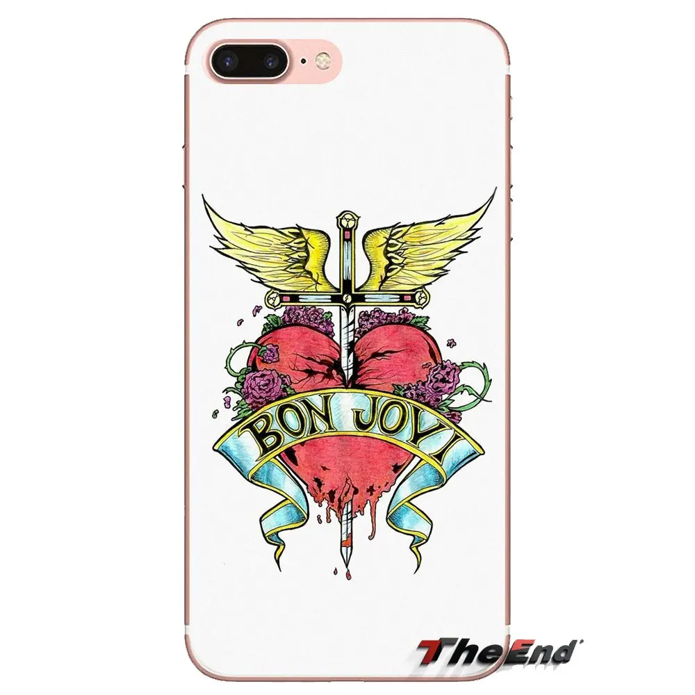Мягкие прозрачные чехлы band bon jovi для iPod Touch Apple iPhone 4 4s 5 5S SE 5C 6 6S 7 8 X XR XS Plus MAX |