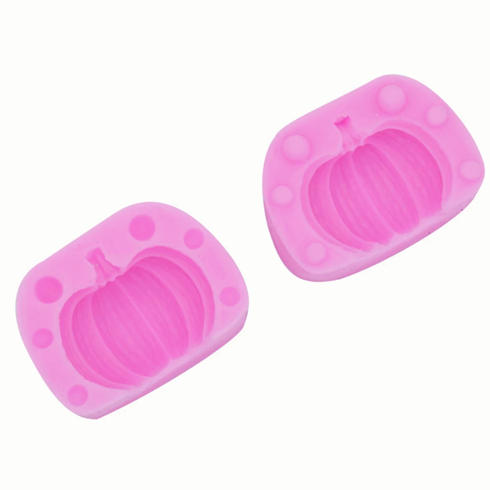 Хэллоуин 3D тыквенный пирог плесень Новое поступление силиконовые формы для