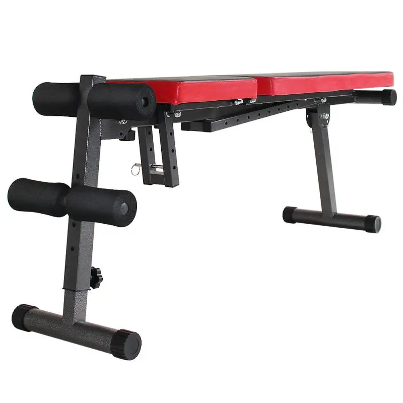 

Multifunction Reclining Weight Bench - Adjustable Seat Backrest, Max Load 200kg Weightlifting Equipment HWC