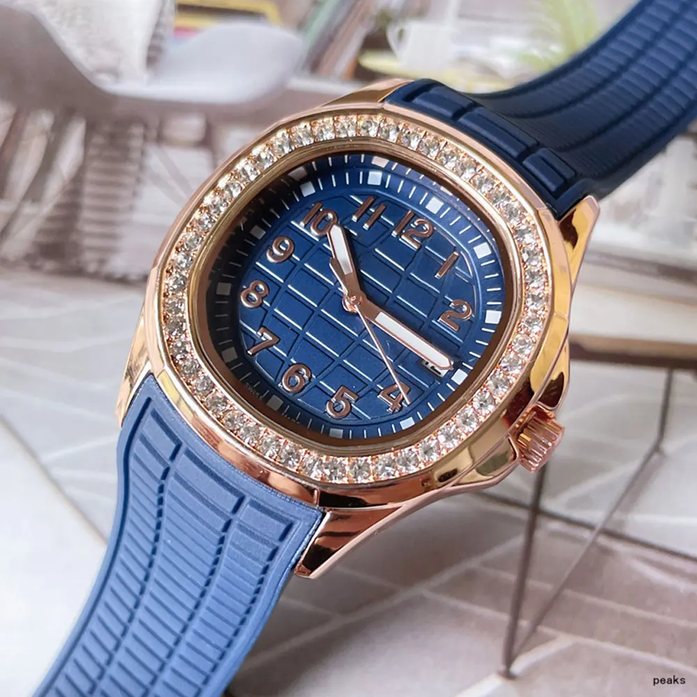 

Новинка 2021, роскошные женские часы со стразами и мужские кварцевые часы, как мужчины, так и женщины могут носить модный простой силиконовый ...