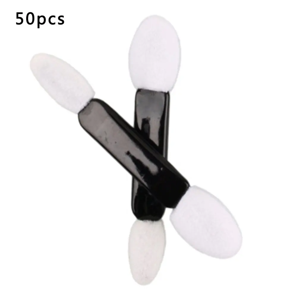 

Professional Sponge Eyeshadow Brush Double Foam Head Applicator Cosmetic Eyeshadow Brush Makeup Tool