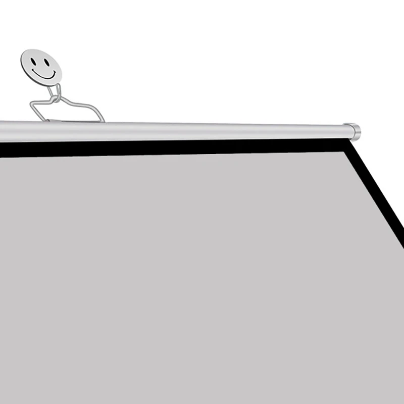 Экран для проектора Thinyou матовое серое волокно стекло 72 дюйма экран 4:3 настенный