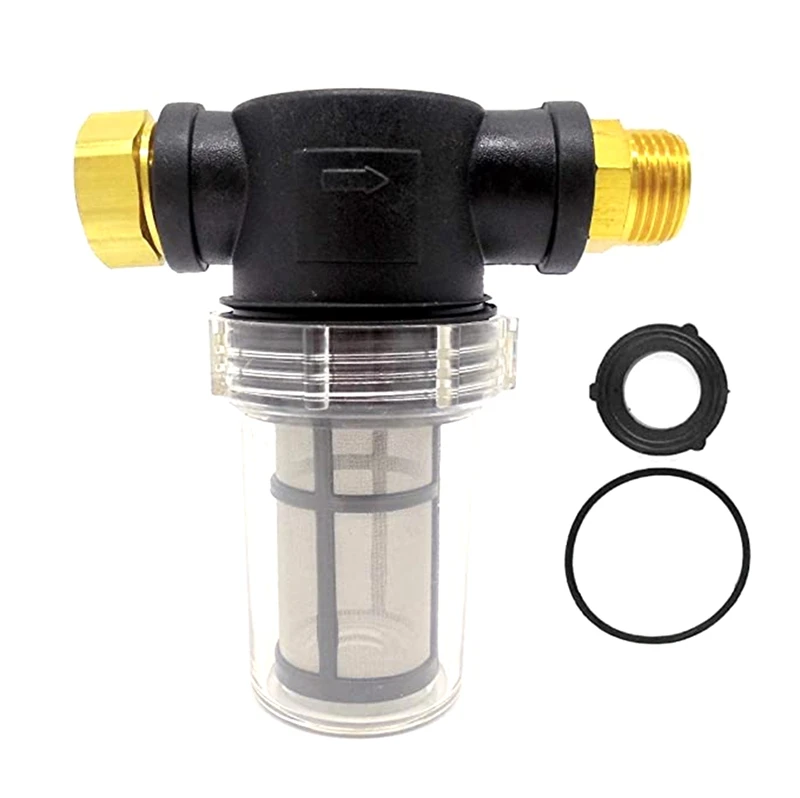 Насадка для садового шланга с фильтром осаждения Мойка под давлением