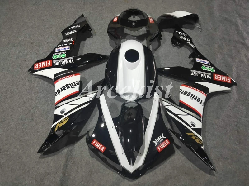 

Инъекций Новый из АБС-пластика для мотоцикла весь обтекатели комплект подходит для R1 2004 2005 2006 04 05 06 YZF-R1 кузов комплект + майка крышка черного ...