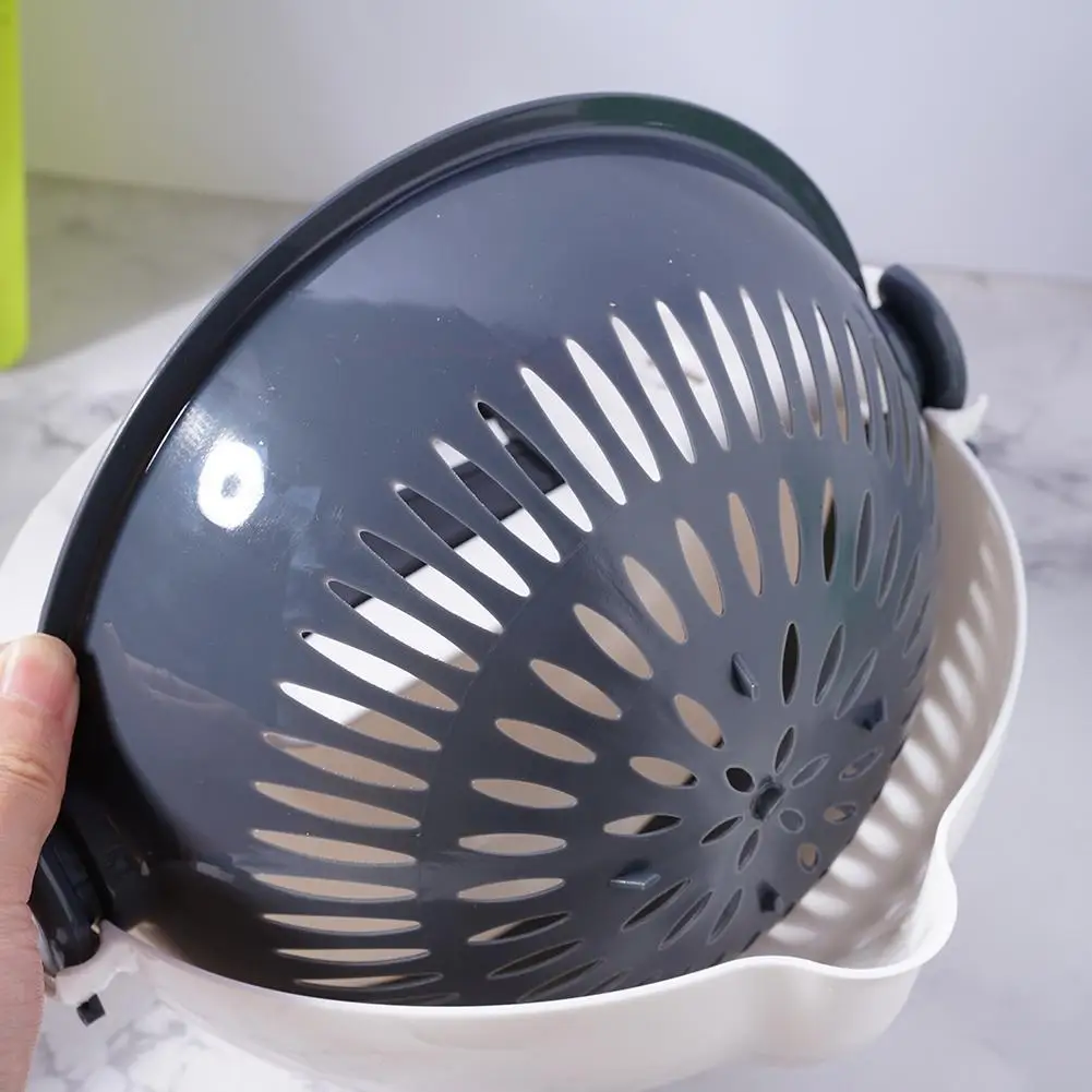 Многофункциональная вращающаяся овощерезка 9 в 1 терка для фруктов со сливной