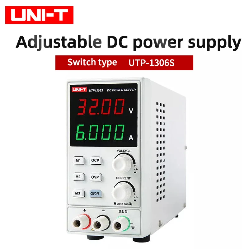 Регулируемый источник питания постоянного тока с цифровым дисплеем UTP1306S