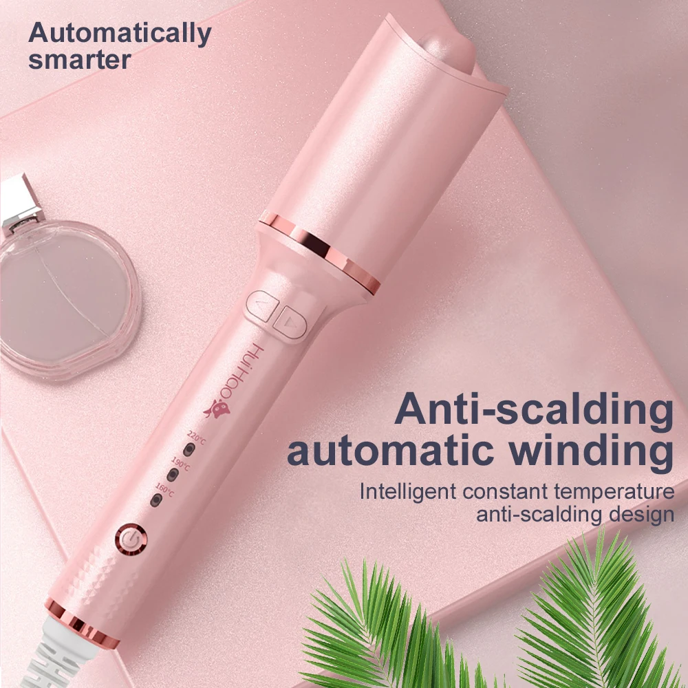 

Автоматические щипцы для завивки волос, керамический электрический инструмент для завивки волос, быстрая укладка, портативная Автомобильн...