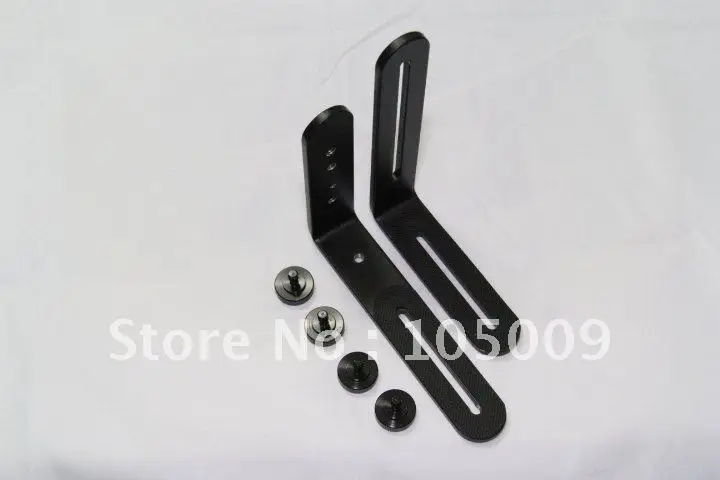 Двойной L металлический кронштейн/держатель/крепление для камеры Canon &amp Вспышка